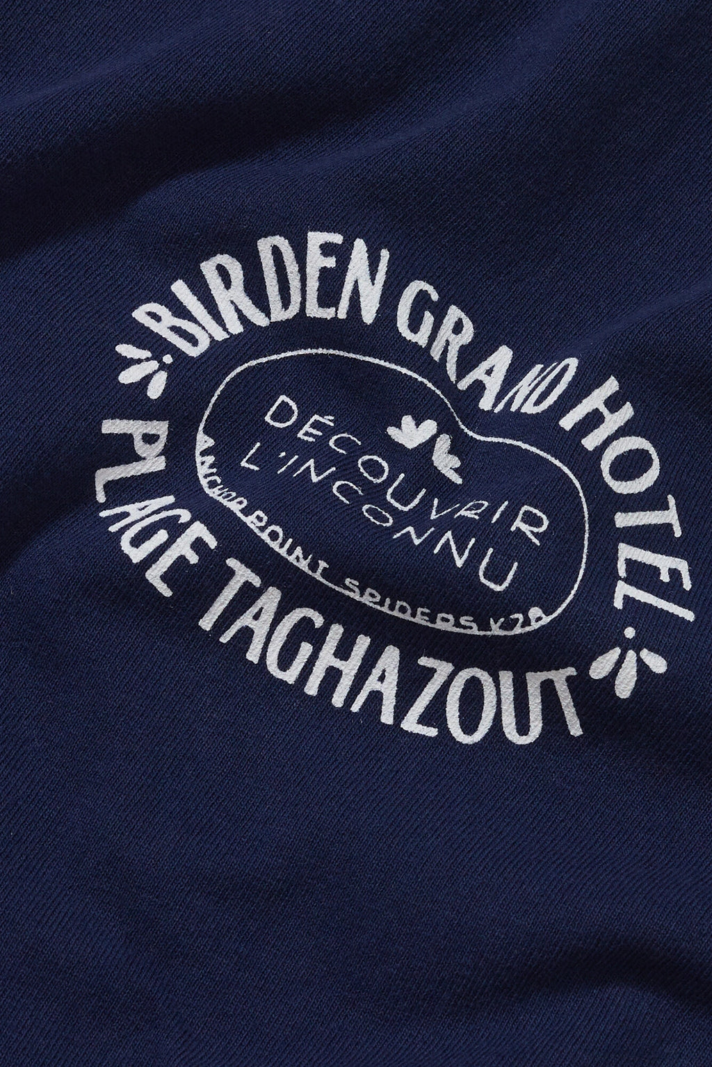 T SHIRT GRAND HOTEL NAVY - BIRDEN