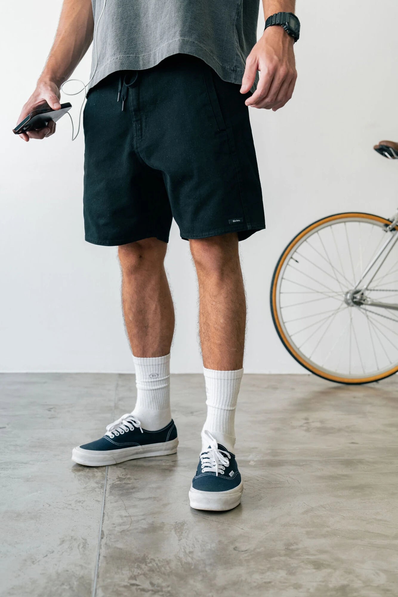 PORTER BLACK WALKSHORT- BIRDEN